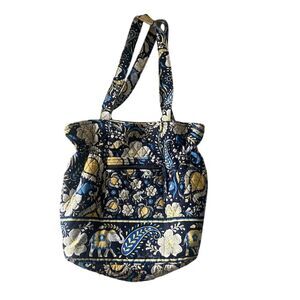Vera Bradley Ellie Blue Tote Bag Women's Shoulder Purse